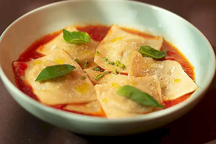 Cocción de los raviolis