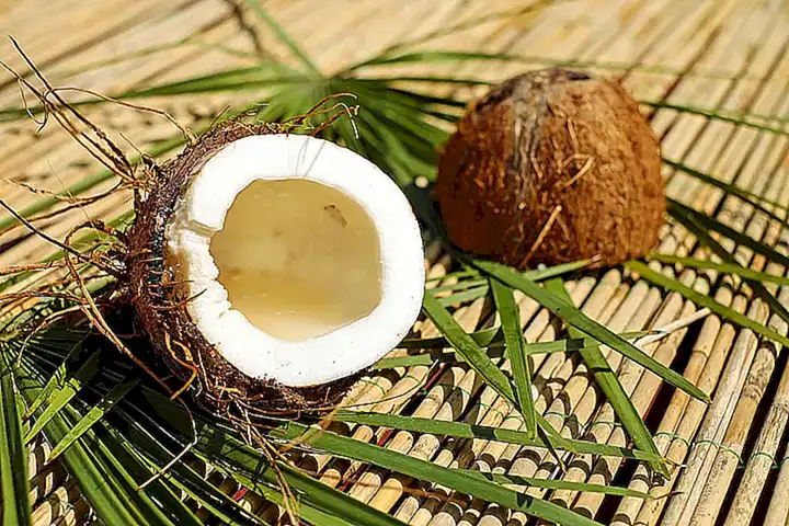 Efectos del coco en el paladar