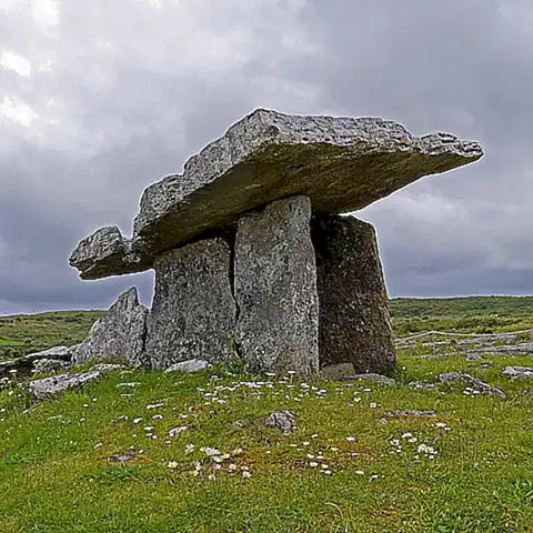 El Dolmen de Pedra Gentil en Vallgorguina
