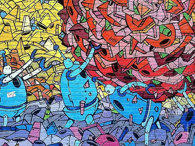 El proceso creativo de creación de murales