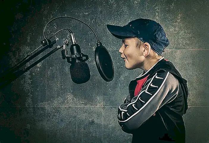 El talento y la fama de un cantante excepcional