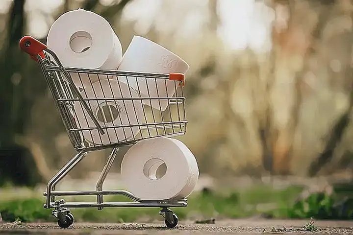 Papel higiénico humedecido